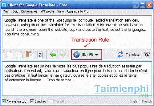 download client for google translate