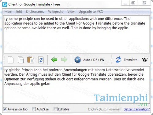 download client for google translate